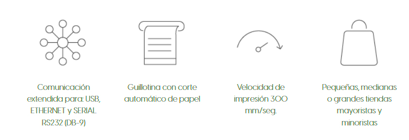 Impresora térmica Elgin i9 3